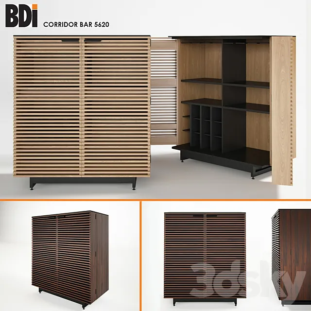 BDI CORRIDOR BAR 3DModel