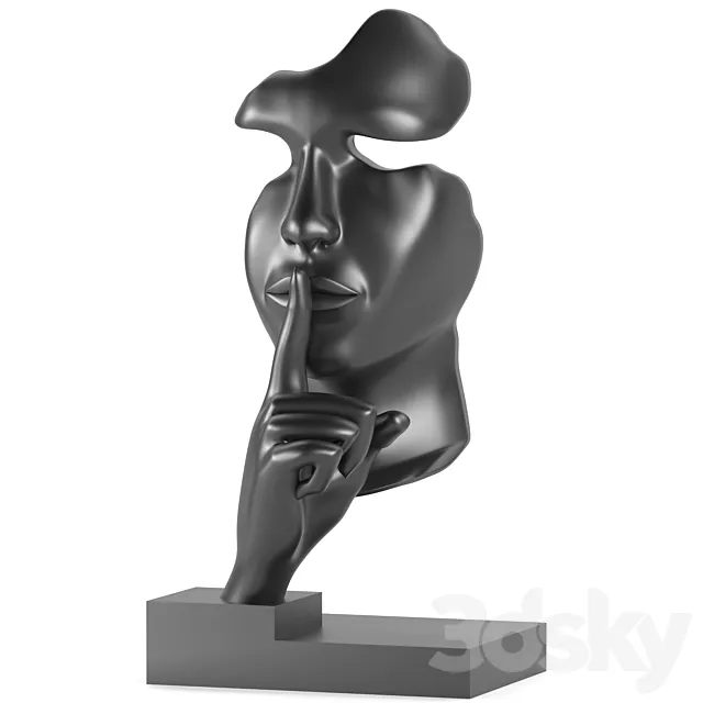 be silent statue 3DModel be silent statue 3DModel