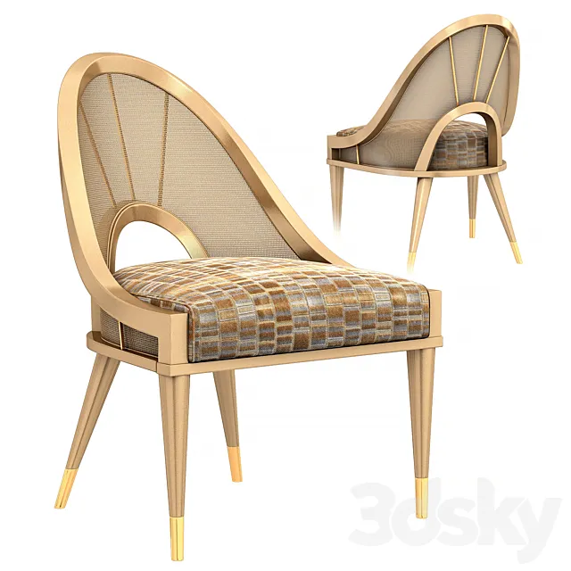 Be spoke caracole chair 3DModel
