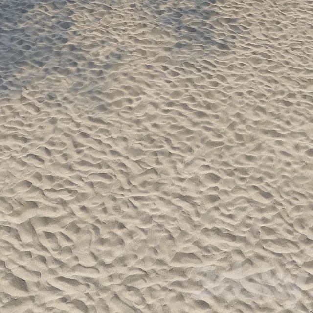 Beach sand 3D Model Beach sand 3D Model