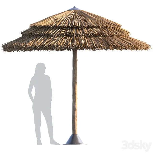 Beach umbrella 3D Model