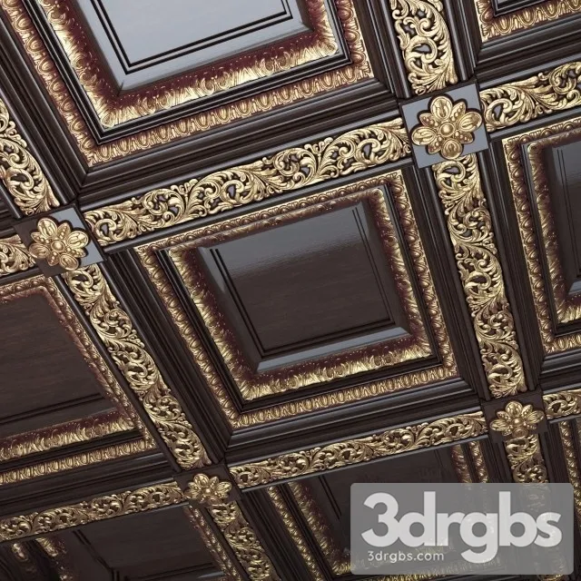 Beamed Ceiling Roden 3D Model Download Beamed Ceiling Roden 3D Model Download