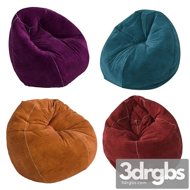 Bean Bag 3D Model Download