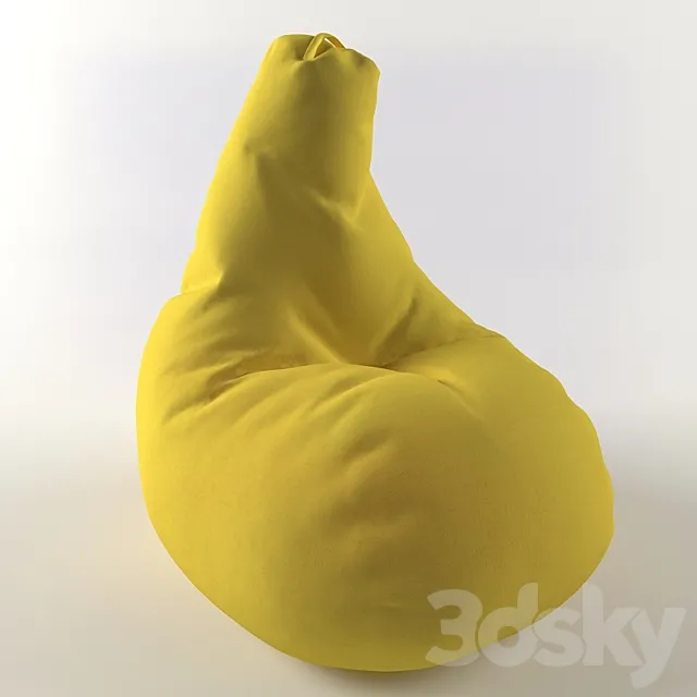 Bean bag 3DModel Bean bag 3DModel