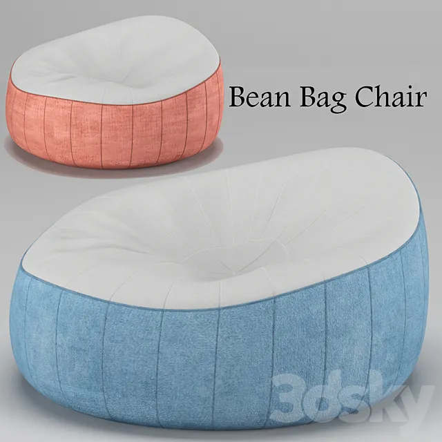 Bean bag chair 3DModel Bean bag chair 3DModel