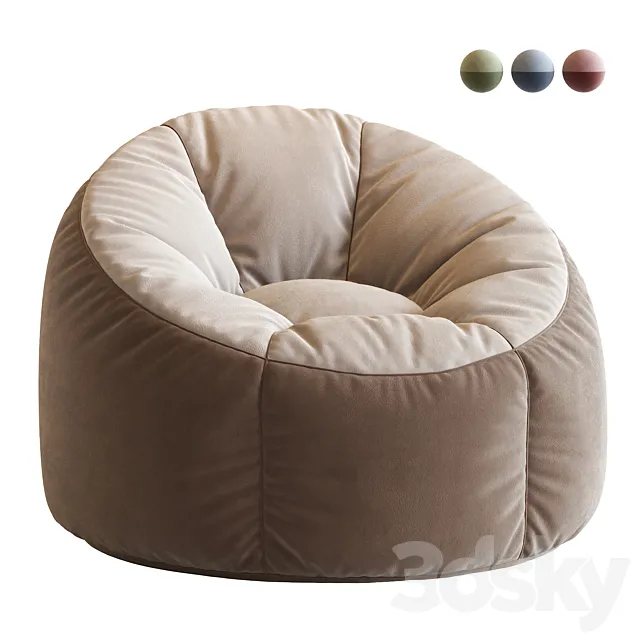 Bean Bag Chair 3DModel Bean Bag Chair 3DModel