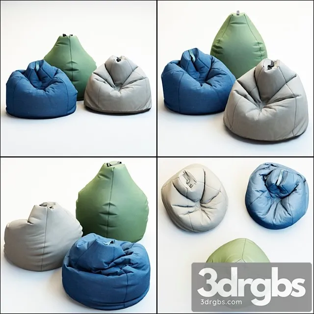 Bean bag esprit 2 3D Model Download