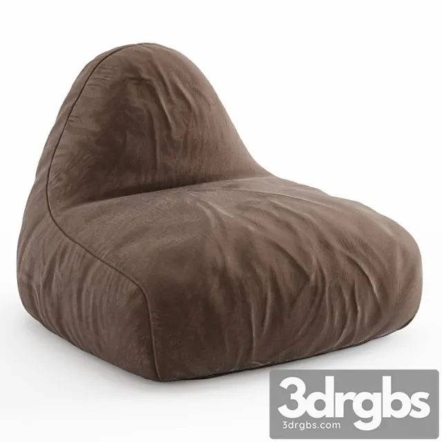 Bean bag lounger 3D Model Download Bean bag lounger 3D Model Download