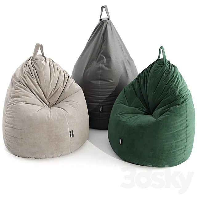 Beanbag Sipi 3D Model
