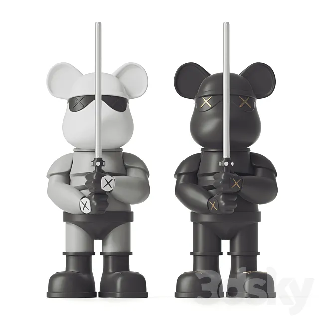 Bearbrick 3D Model Bearbrick 3D Model