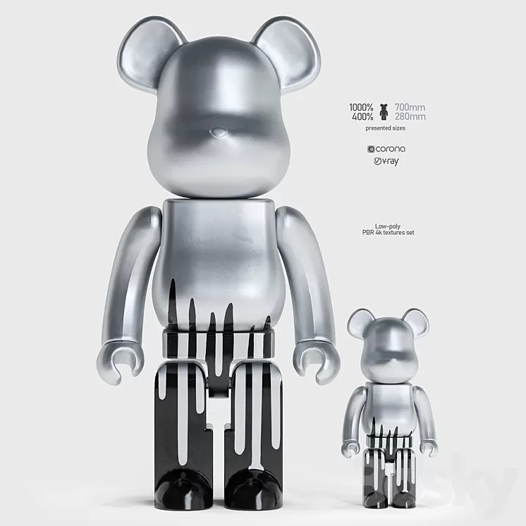 Bearbrick / KRINK 3D Model