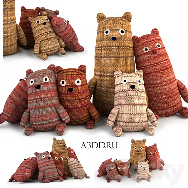 Bears 3DModel Bears 3DModel