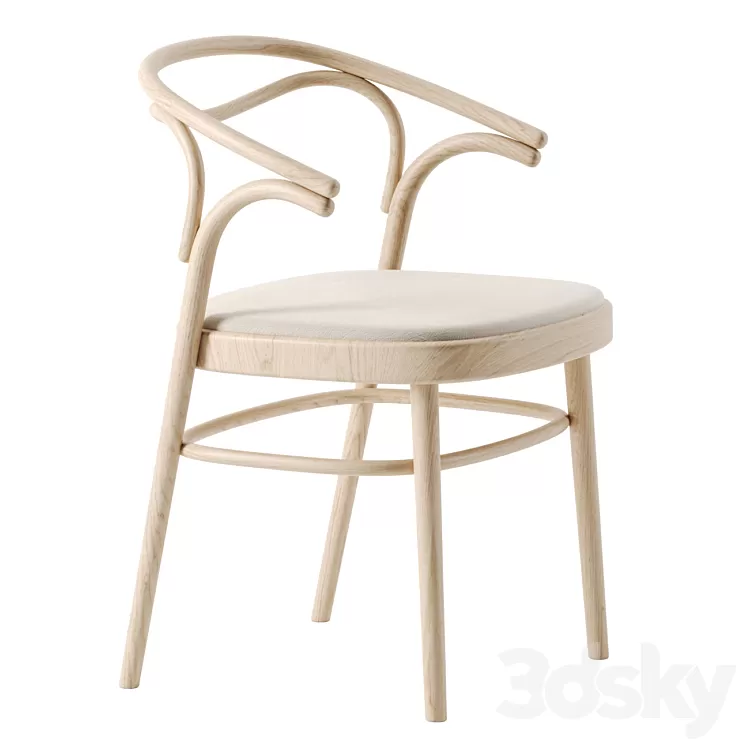 Beaulieu chair by Gebrueder Thonet Vienna 3D Model Free Download