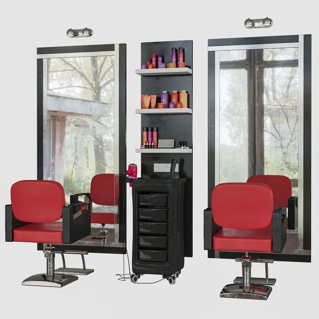 Beauty salon 2 3D Model