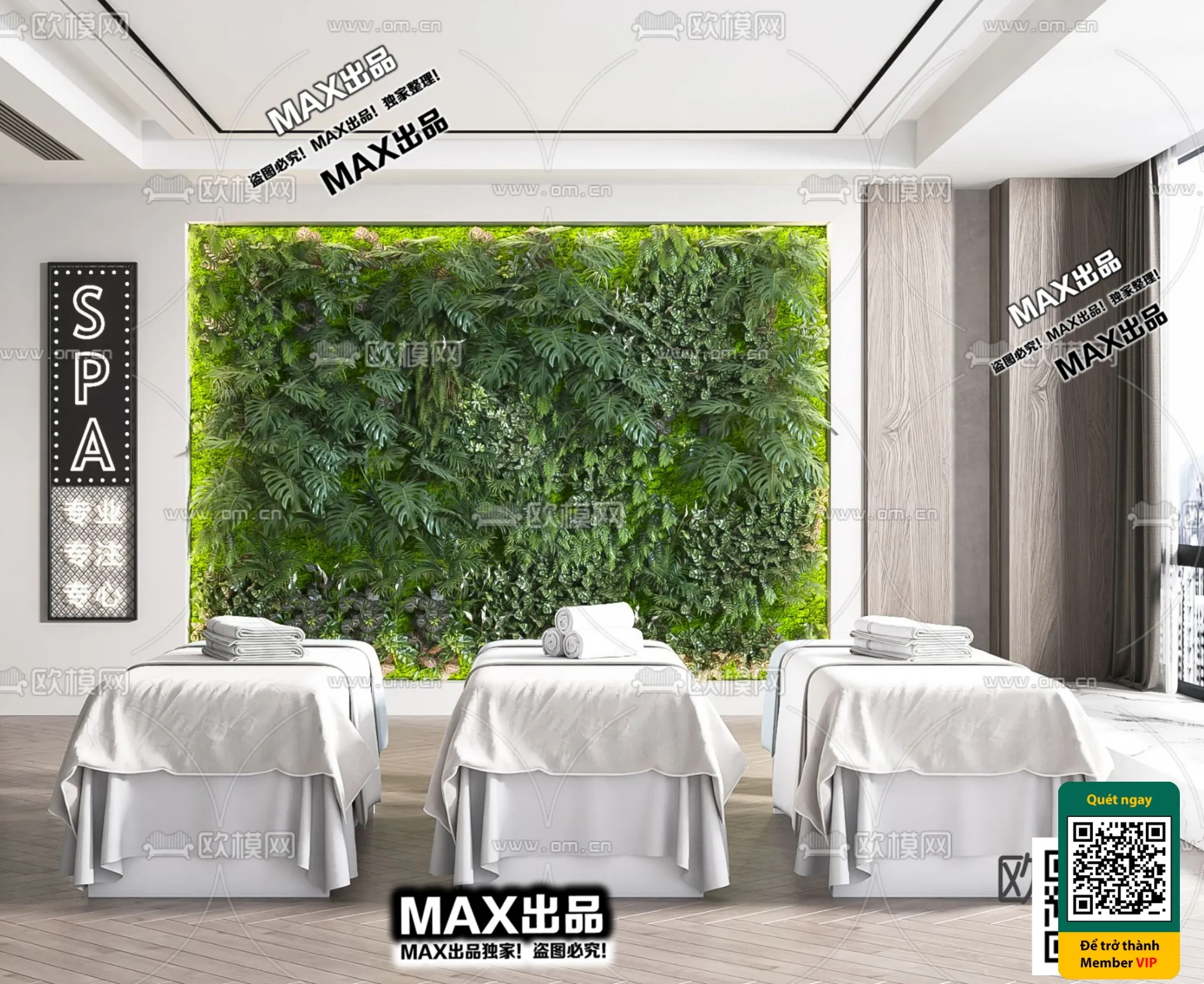 BEAUTY SALON – VRAY / CORONA – 3D MODEL – 4872