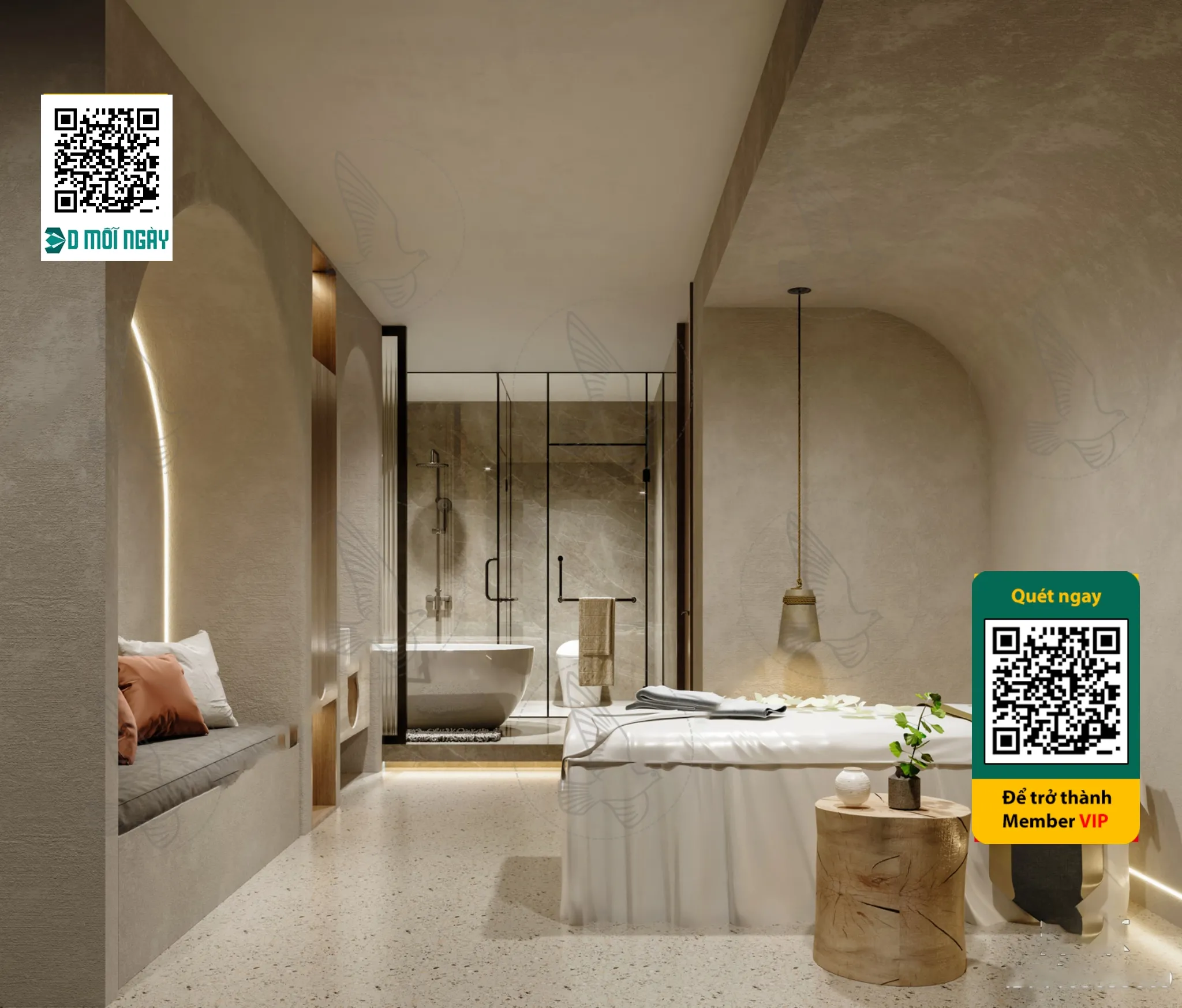 BEAUTY SALON – VRAY / CORONA – 3D MODEL – 4916