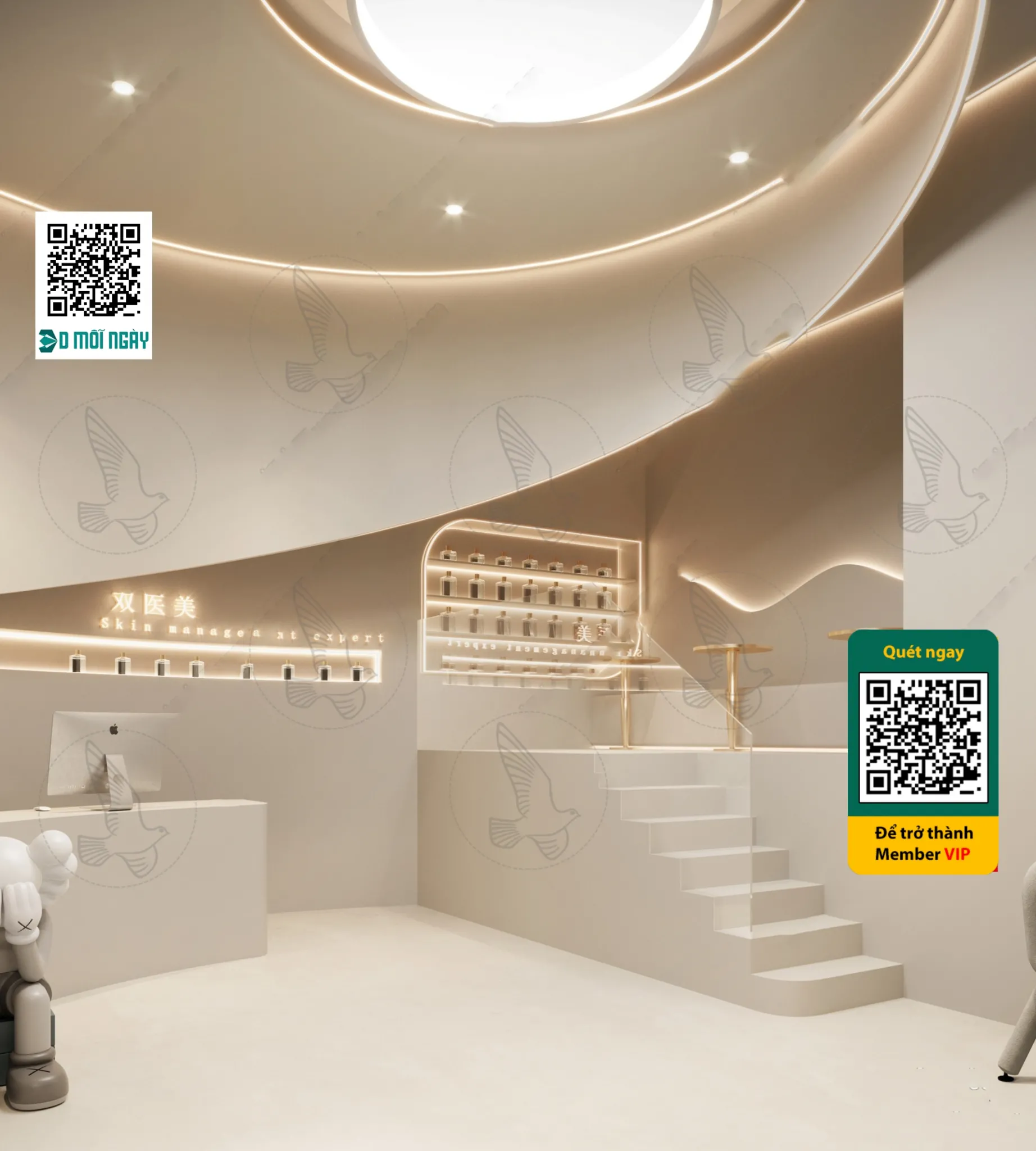 BEAUTY SALON – VRAY / CORONA – 3D MODEL – 4922