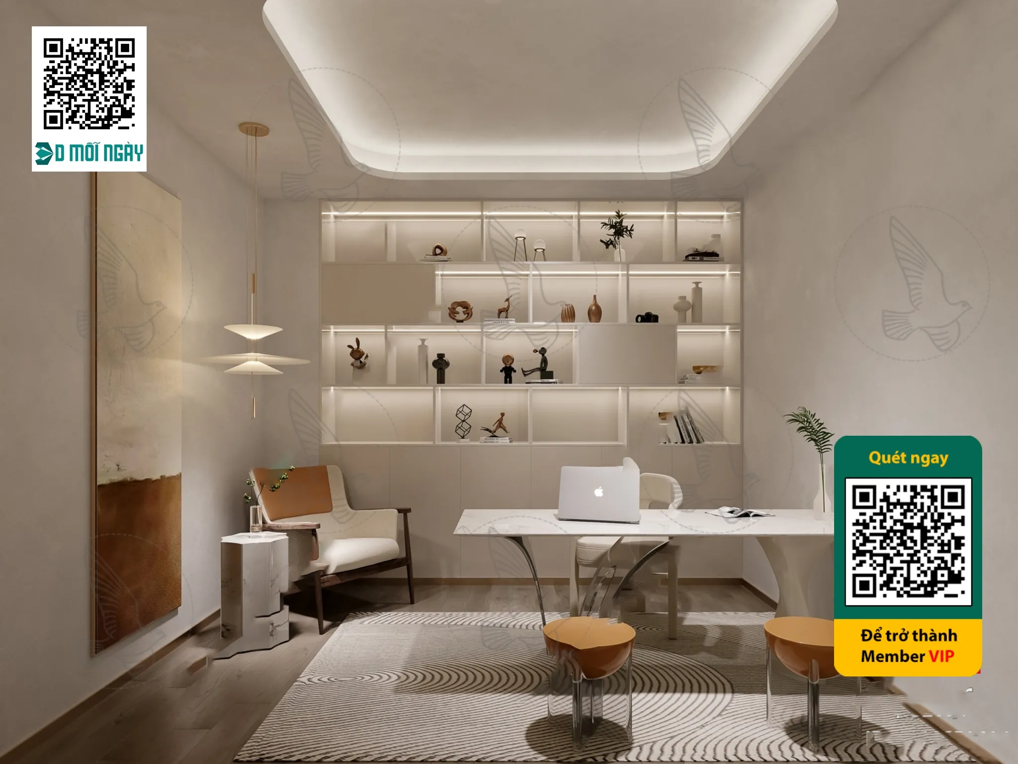 BEAUTY SALON – VRAY / CORONA – 3D MODEL – 4923