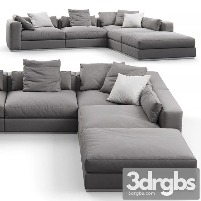 Beauty Sofa by Flexform 3D Model Download Beauty Sofa by Flexform 3D Model Download