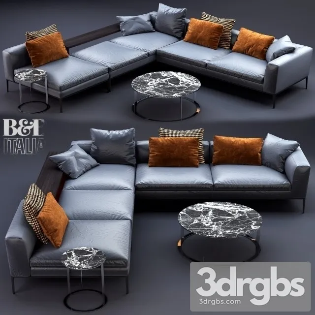 Beb Michel Sofa 01 3D Model Download Beb Michel Sofa 01 3D Model Download