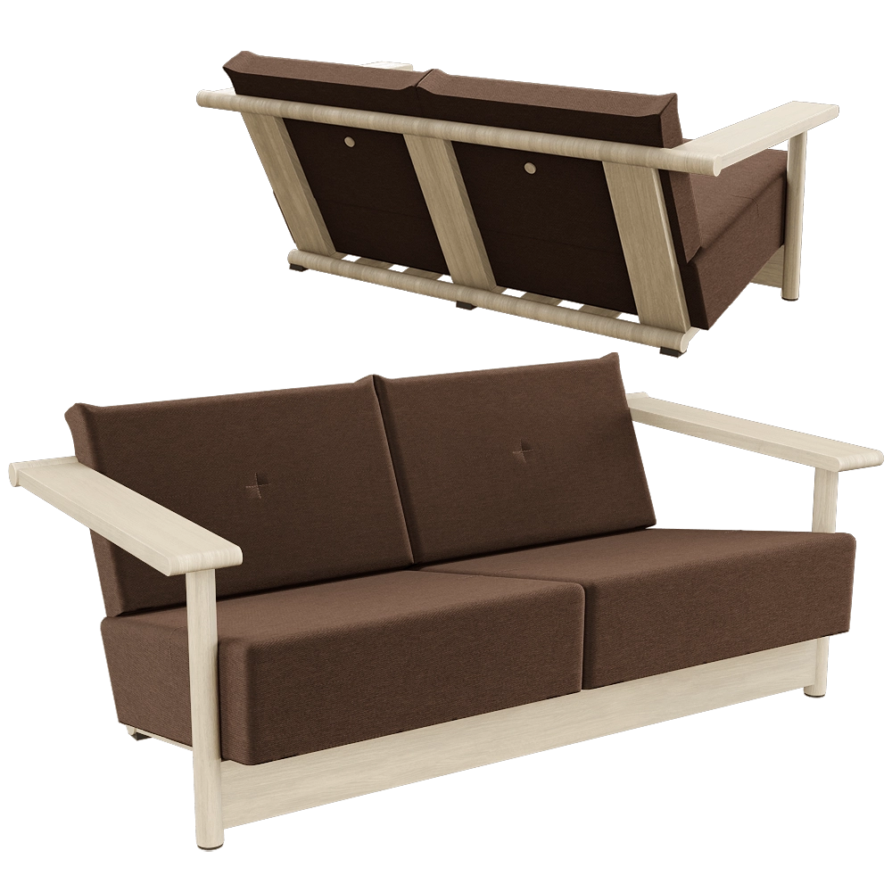 Bebo Objects – Sofa Baba 2-sits 3D Model Bebo Objects – Sofa Baba 2-sits 3D Model
