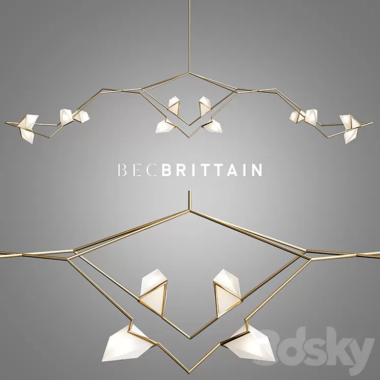 Bec Brittain – Zora Lighting 3D Model Bec Brittain – Zora Lighting 3D Model