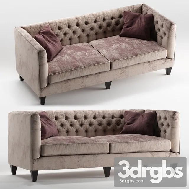 Beckett Sofa 01 3D Model Download Beckett Sofa 01 3D Model Download