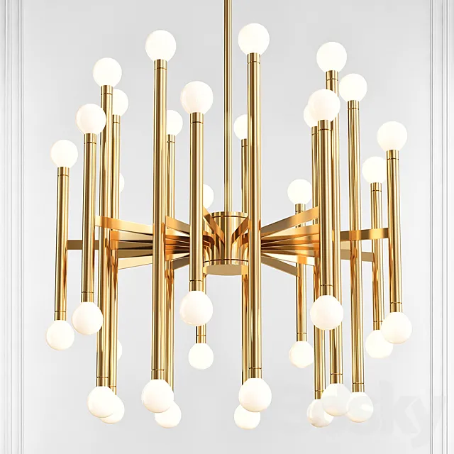 Beckham 24 – Light Sputnik Modern Linear Chandelier 3DModel Beckham 24 – Light Sputnik Modern Linear Chandelier 3DModel