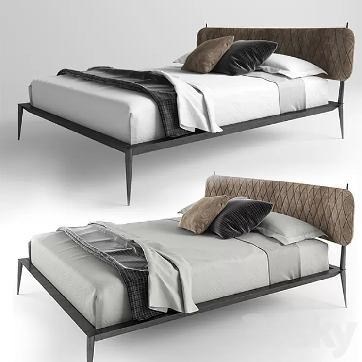 bed 002 3D Model