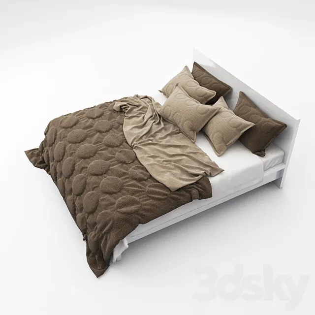 Bed 08 3D Model