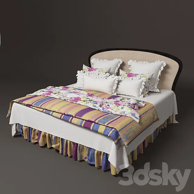 bed 180×200 3DModel bed 180×200 3DModel