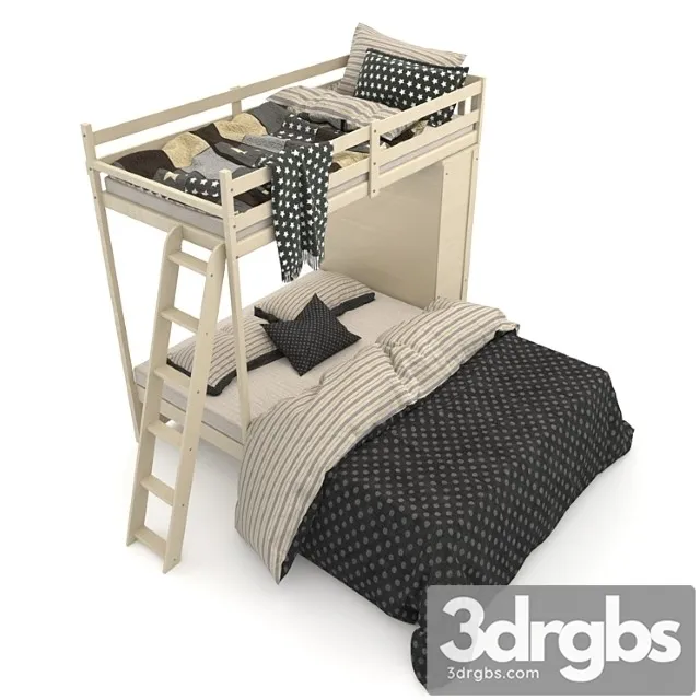 Bed 2 3D Model Download