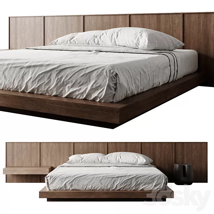 Bed 2 3D Model Free Download