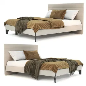 Bed 3D Download – Modern Style – 002