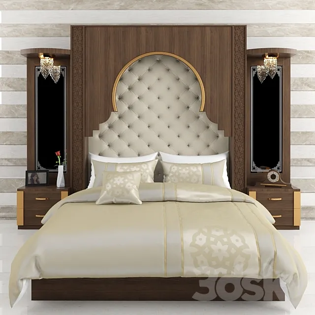 bed 3D Model
