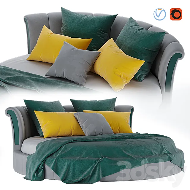 Bed 3D Model Bed 3D Model