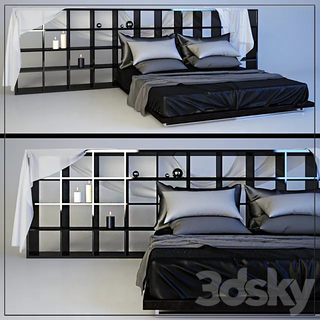 Bed 3D Model Bed 3D Model