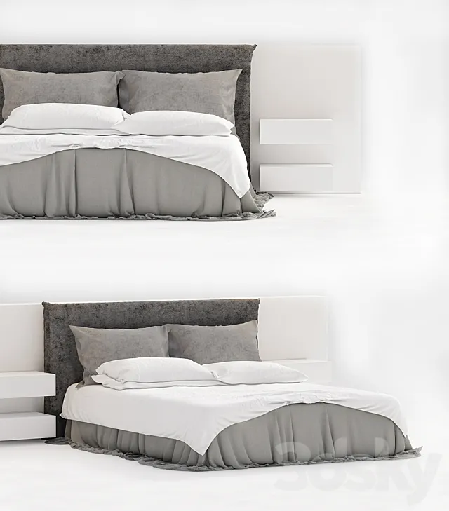 Bed 3D Model Bed 3D Model
