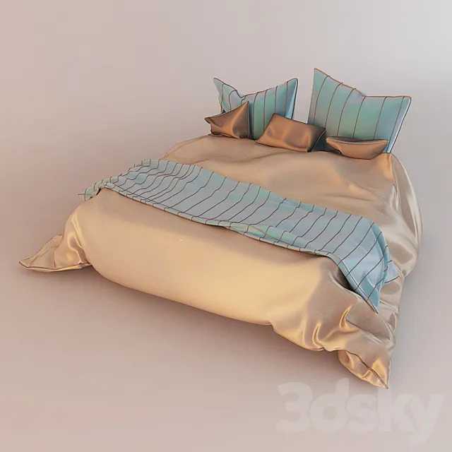 Bed 3D Model Bed 3D Model