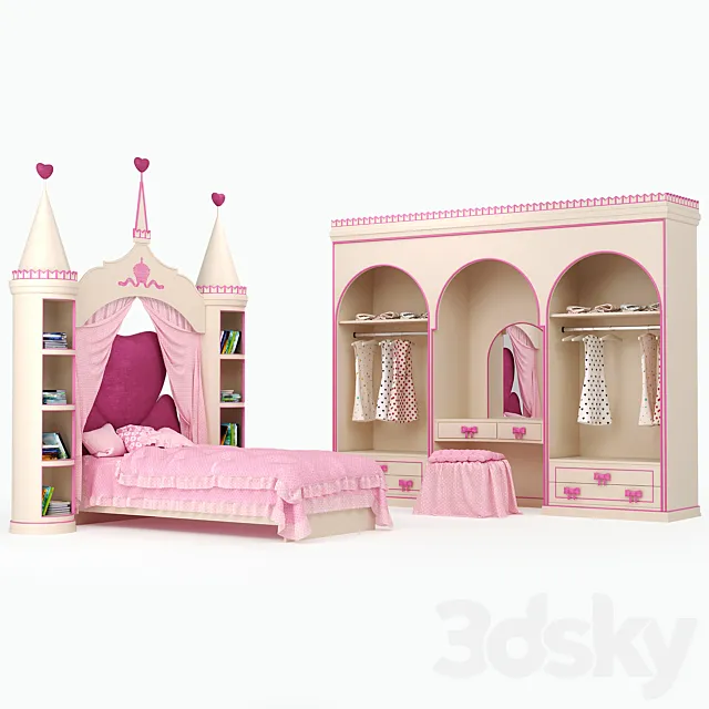 Bed 3D Model