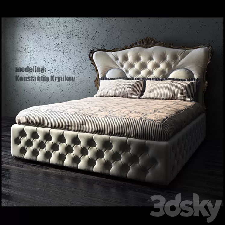 Bed 3D Model