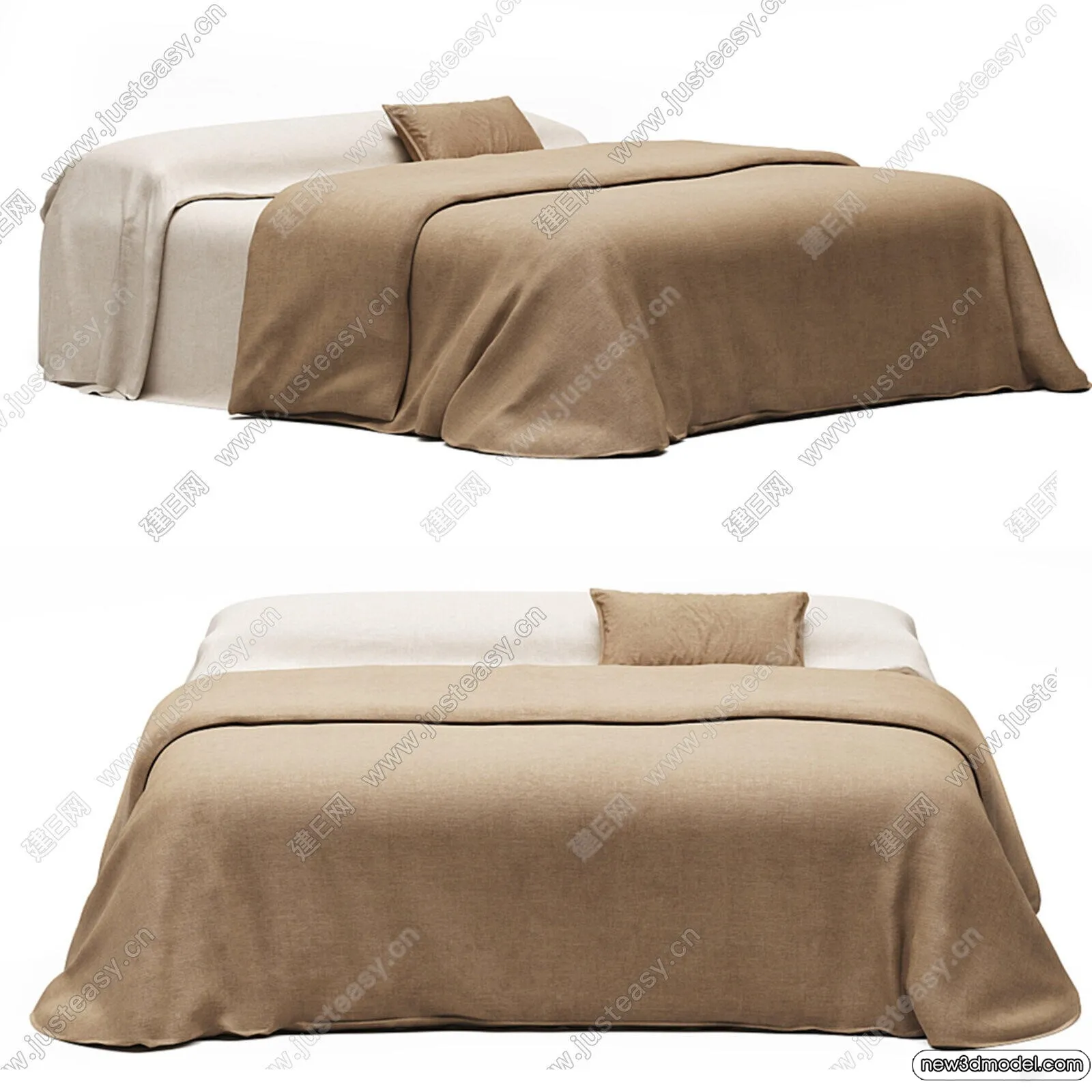 Bed 3D Models – 3D Furniture for Bedroom – 049 Bed 3D Models – 3D Furniture for Bedroom – 049