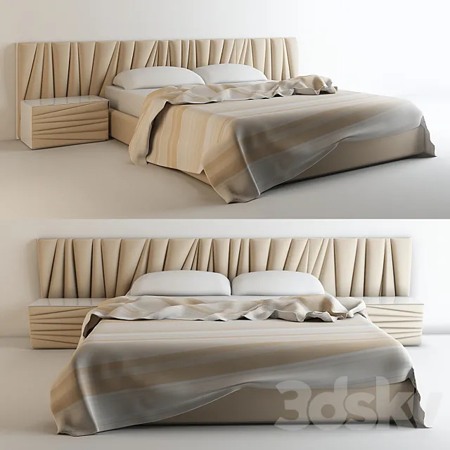 bed 3D Model
