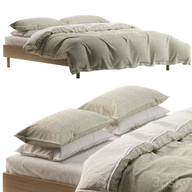 Bed A&C 3D Model Bed A&C 3D Model