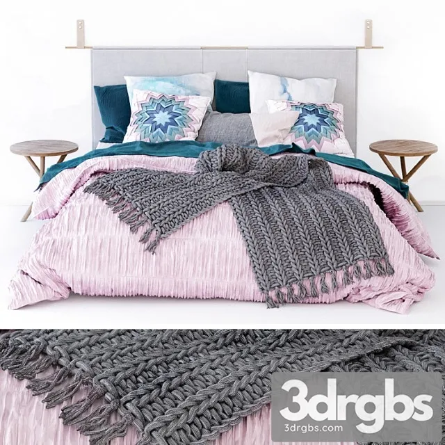 Bed Accesories 3 3D Model Download