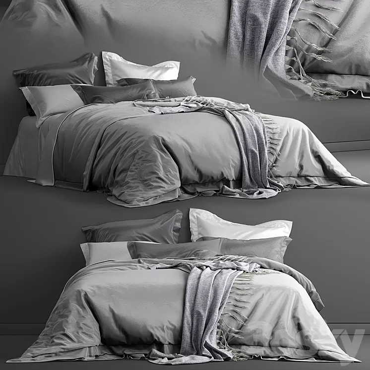 Bed adairs bed 3D Model