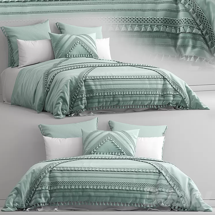 Bed adairs bed 3D Model