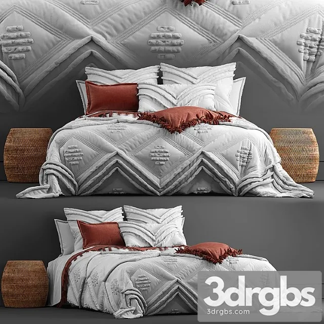 Bed Adairs Bed 5 3D Model Download