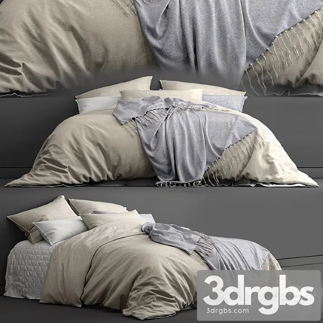 Bed adairs bed_3 2 3D Model Download