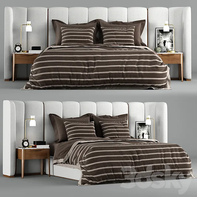 Bed Aida. Porada 3DModel Bed Aida. Porada 3DModel